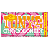 Tonys Milk Chocolate With Caramel ,Pretzel,Almond,Nougat And Sea Salt 180g